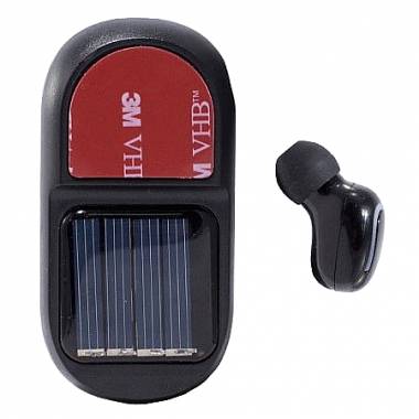 Andowl bluetooth ακουστικό με φόρτιστή ηλίου Q-B02 - Andowl super mini wireless headset solar charging case Q-B02