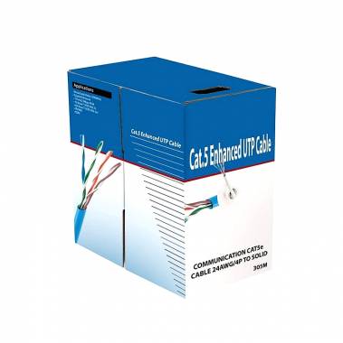 Καλώδιο Δικτύου  utp Cat5 305Μ - Cat5 enhanced utp cable