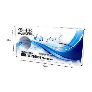 Επαγγελματικό ασύρματο μικρόφωνο UHF - Professional Wireless Microphone