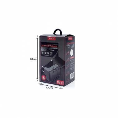 TREQA Μετασχηματιστής 12V 1A POW-01 - Power Adapter