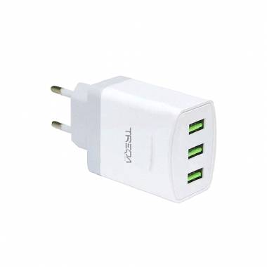Treqa Φορτιστής 3.1Α 3USB CH-623 - Travel Charger
