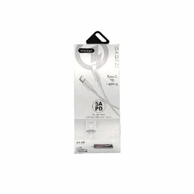 Treqa Καλώδιο Type-C σε lightning IOS 1m CA-838 5A– USB-C to lightning cable