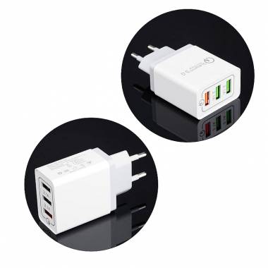 Qualcomm Φορτιστής 5.1A 3xUSB 3.0 – Fast Charger