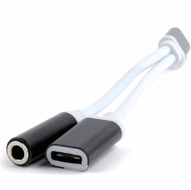 Andowl Q-A186 Μετατροπέας USB-C male σε 3.5mm / USB-C female