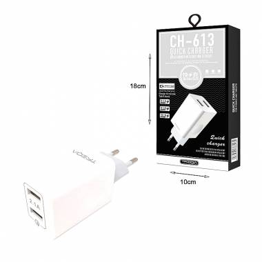 TREQA γρήγορος φορτιστής 3.0 18W CH-613 – Quick Charger