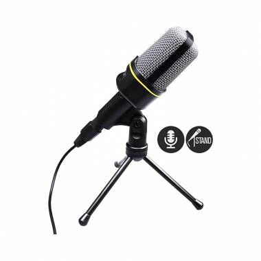 Andowl Μικρόφωνο 3.5mm QY-920 Επιτραπέζιο Φωνής - Microphone condenser