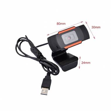 Web Camera με κλιπ & Μικρόφωνο HD 720p