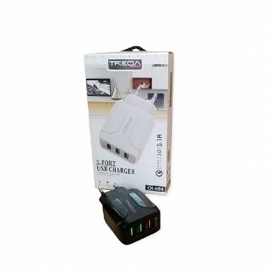 Treqa Φορτιστής Χωρίς Καλώδιο με 3 Θύρες USB-A CH-624 5.1A - 3 port USB charger