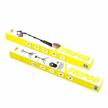 Andowl Q-L1388 Selfie Stick Τρίποδο Κινητού με Bluetooth - Selfie Stick Tripod