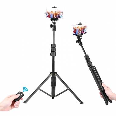 Andowl Q-L1388 Selfie Stick Τρίποδο Κινητού με Bluetooth - Selfie Stick Tripod