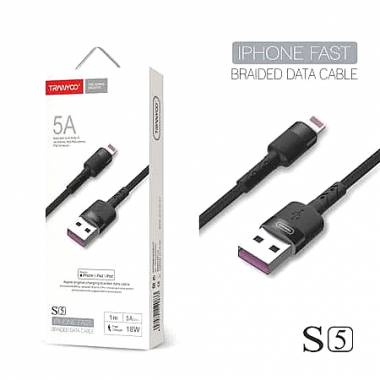Tranyoo Καλώδιο δεδομένων lighting 5A 1m 18W T-S5l - Fast charger cable