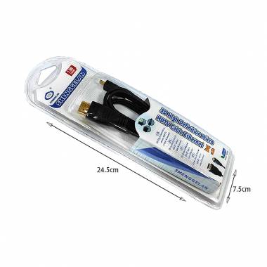 Shenggelan Καλώδιο 3D High Definition micro HDTV καλώδιο Ethernet 1.5M 1592S
