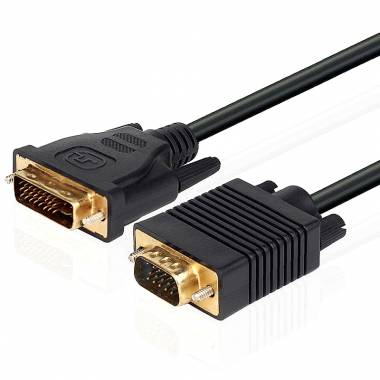 Shenggelan Καλώδιο DVI σε VGA Ethernet 1.5m - DVI to VGA Ethernet cable