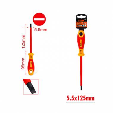 KMT Κατσαβίδι 1.0x5.5x125mm - Screwdriver
