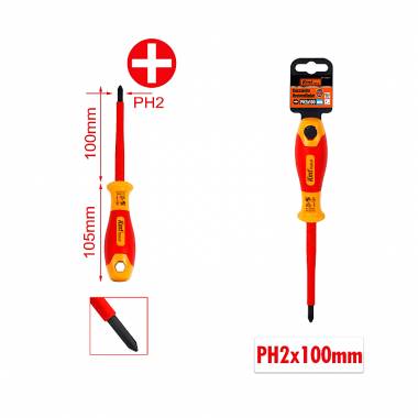 KMT Κατσαβίδι PH2x100mm - Screwdriver