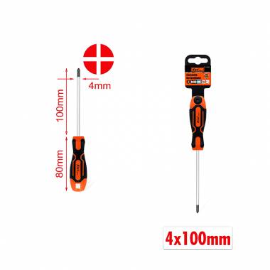 KMT Κατσαβίδι 4x100mm - Screwdriver