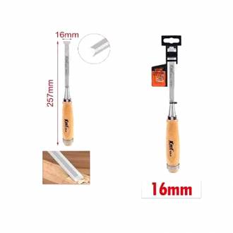 KMT Σκαρπέλα Με Ξύλινη Λαβή 16mm- Chisel