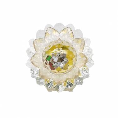 LED Περιστρεφόμενη Disco λάμπα για πάρτι- Full Color Rotating Lamp Crystal Lotus