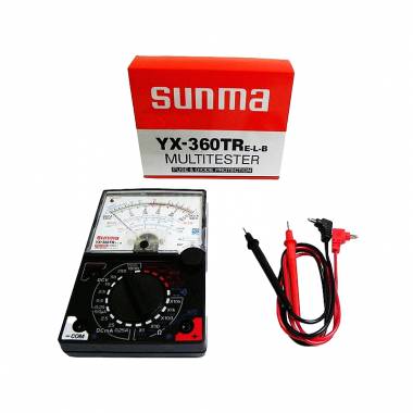 Sanwa YX-360TR Αναλογικό πολύμετρο με βελόνα Μαύρο - Multitester