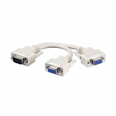 RUN&TENG Καλώδιο VGA 1 αρσενικό σε 2 θηλυκά RT004 - VGA cable splitter
