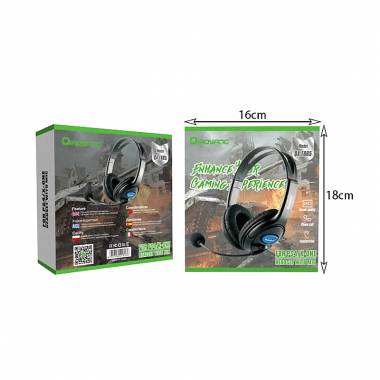 Qiaoyang Ενσύρματα gaming Ακουστικά QA-T665 - Qiaoyang gaming headset with microphone QA-T665