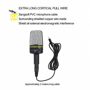 Qiaoyang μικρόφωνο QA-T599 - Qiaoyang microphone condenser QA-T599