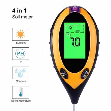 Ψηφιακός Μετρητής Ελέγχου Εδάφους 4 σε 1 - 4 in 1 Soil Survey Instrument