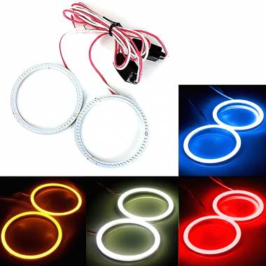 LED φωτιζόμενη στεφάνη αυτοκινήτου Angel Eyes 12-24V – LED Car angel eyes