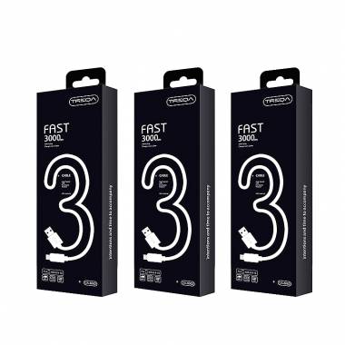 Treqa Καλώδιο USB-C σε lightning IOS 3m CA-8082 – USB-C to lightning cable
