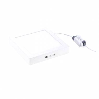 LED φωτιστικό οροφής λευκό φως 24W - LED PANEL SQUARE 220V WHITE