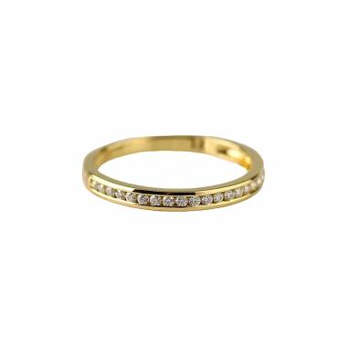 Γυναικείο Ατσάλινο Δαχτυλίδι Με Στρας - Woman's Steel Ring