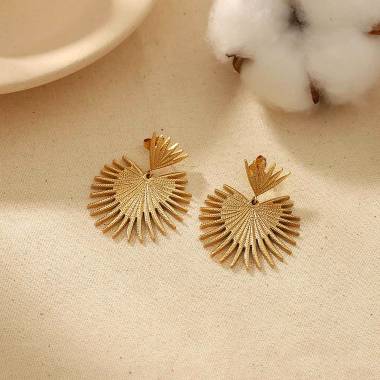 Γυναικεία Ατσάλινα Σκουλαρίκια Καρφωτά - Women's Steel Earrings