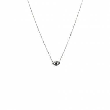 Γυναικείο Ατσάλινο Κολιέ Με Ματάκι – Women’s Steel Necklace