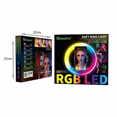 Qiaoyang LED Ring Light με Βάση QA-RG35 – Soft Ring Light