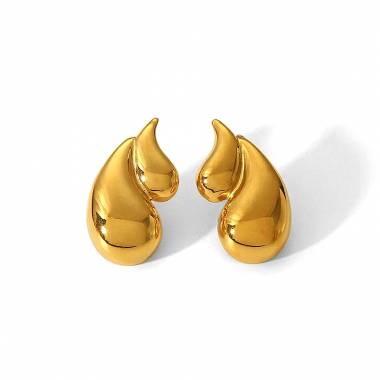 Γυναικεία Ατσάλινα Σκουλαρίκια - Women's Steel Earrings