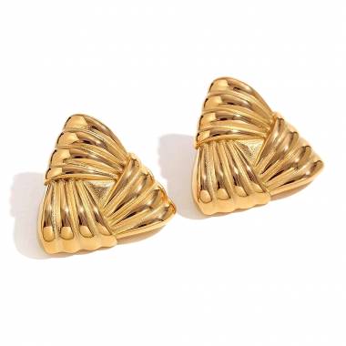 Γυναικεία Ατσάλινα Σκουλαρίκια Καρφωτά - Women's Steel Earrings