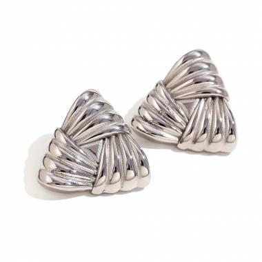 Γυναικεία Ατσάλινα Σκουλαρίκια Καρφωτά - Women's Steel Earrings