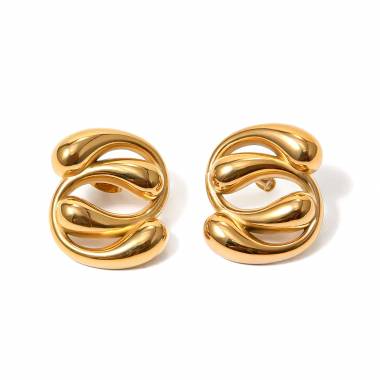 Γυναικεία Ατσάλινα Σκουλαρίκια - Women's Steel Earrings