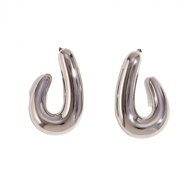 Γυναικεία Ατσάλινα Σκουλαρίκια - Women's Steel Earrings