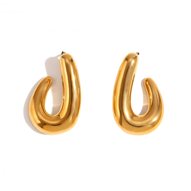 Γυναικεία Ατσάλινα Σκουλαρίκια - Women's Steel Earrings