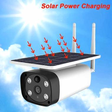 Αδιάβροχη Ηλιακή Κάμερα 4G - Low Power Starlight Full Color Solar Camera 4G