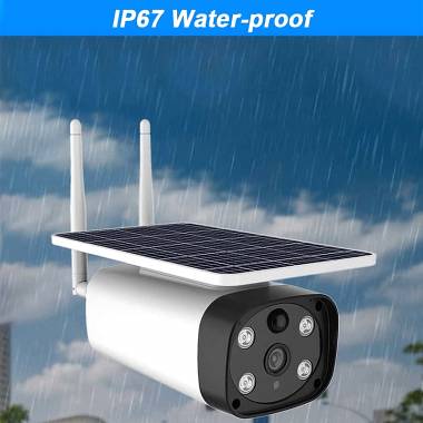 Αδιάβροχη Ηλιακή Κάμερα 4G - Low Power Starlight Full Color Solar Camera 4G