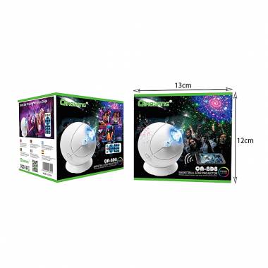 QIAOYANG φωτορυθμικό QA-BD8 - QIAOYANG basketball star projector QA-BD8