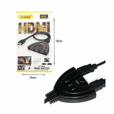 Andowl Μετατροπέας HDMI 4K HD Q-HD30 - HDTV Switch