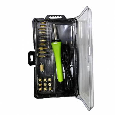 Ηλεκτρικό σκαλιστήρι ξύλου 23σε1 No.177A-23- Jie la hua Wood burning kit