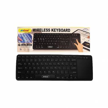 Andowl Ασύρματο Πληκτρολόγιο με Touchpad Q-WK808 - Wireless Keyboard