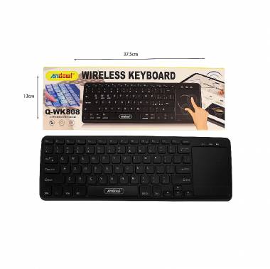 Andowl Ασύρματο Πληκτρολόγιο με Touchpad Q-WK808 - Wireless Keyboard