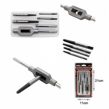 HORUSDY Σετ Τρυπανιών Βιδωτός Εξολκέας 4τμχ SDY-97315 - Screw Extractor with Winder 4pcs