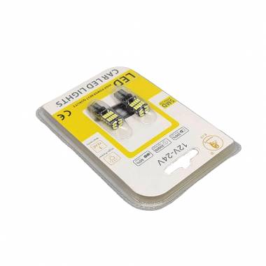 EJC Λάμπες Αυτοκινήτου Canbus LED 12-24V 4014-26 2τμχ ψυχρό φως - LED light