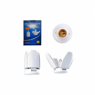 LED αναδιπλούμενη λάμπα ανεμιστήρα 50W E27 - LED folding fan lamp 50W E27